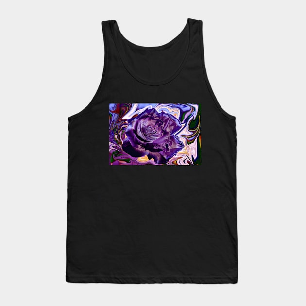 Violet Rose Velveted Tank Top by mavicfe